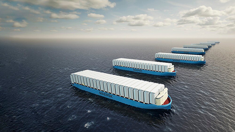 Maersk ships in digital transformation