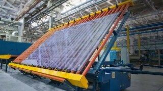 Shot of a machinery in a warehouse