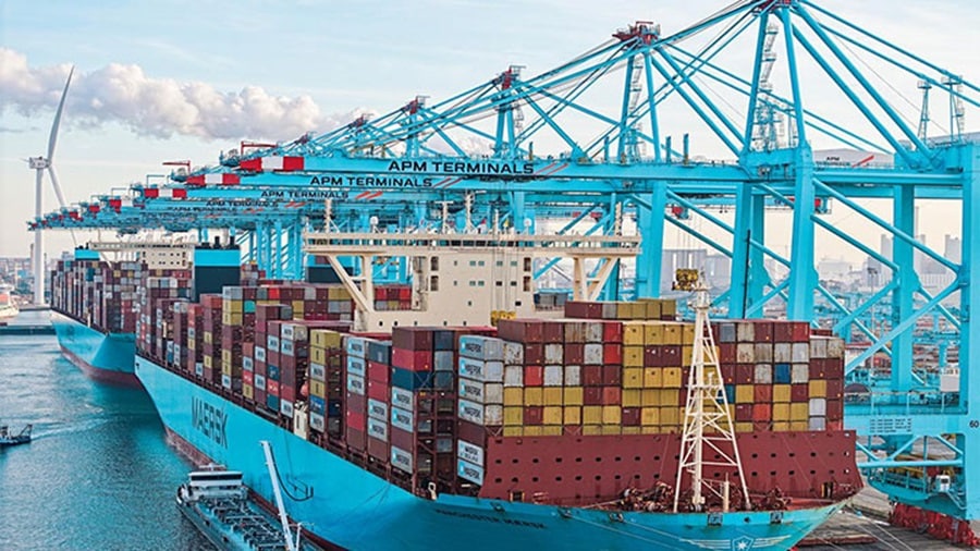 Vessel at port