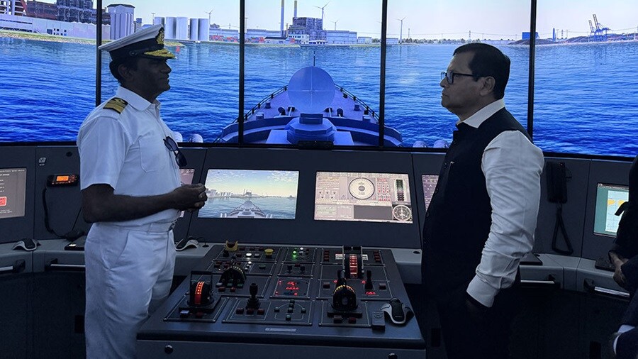 Maritime Simulation Centre at AMET University 